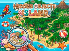 Mäng Hidden Objects Island Internetis