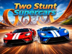 Mäng Two Stunt Supercars Internetis