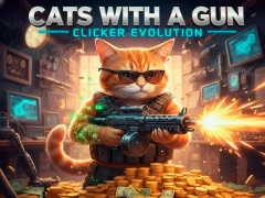 Mäng Cats with a Gun Clicker Evolution Internetis