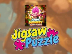 Mäng Anime Monkey Jigsaw Puzzles Internetis