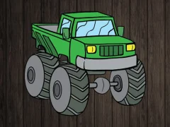 Mäng Monster Truck Jigsaw Internetis
