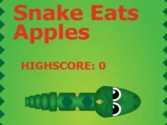 Mäng Snake Eats Apples Internetis