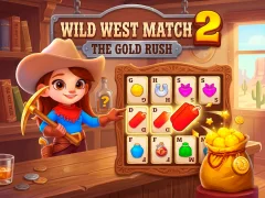Mäng Wild West Match 2: The Gold Rush Internetis