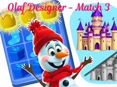 Mäng Olaf Designer - Match 3 Internetis