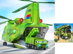 Mäng US Army Cargo Transport Truck Driving Internetis