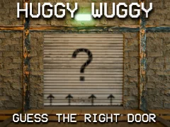 Mäng Huggy Wuggy Guess the right door Internetis