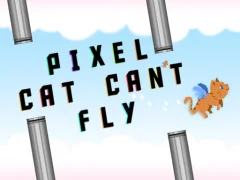 Mäng Pixel cat can't fly Internetis