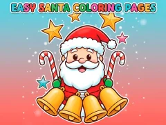 Mäng Easy Santa Coloring Pages Internetis