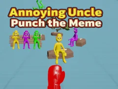 Mäng Annoying Uncle Punch the Meme Internetis