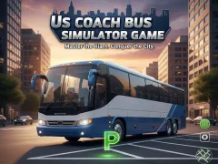 Mäng US Coach Bus Simulator Game Internetis