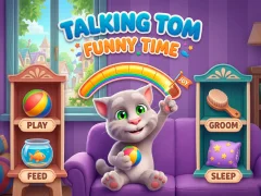 Mäng Talking Tom Funny Time Internetis