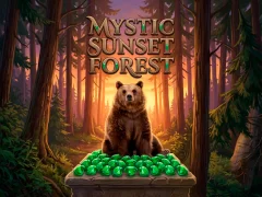 Mäng Mystic sunset forest Internetis