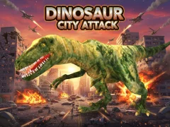 Mäng Dinosaur City Attack Internetis