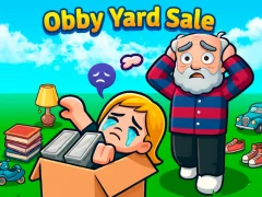 Mäng Obby Yard Sale Internetis