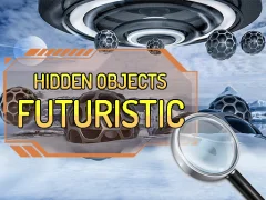 Mäng Hidden Objects Futuristic Internetis