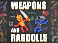 Mäng Weapons and Ragdolls Internetis
