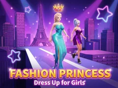 Mäng Fashion Princess Dress Up for Girls Internetis