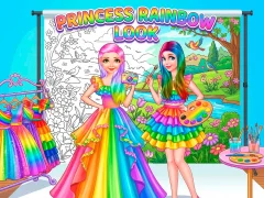 Mäng Princess Rainbow Look Internetis