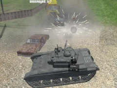 Mäng Tank Shooting Simulator Internetis