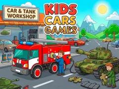 Mäng Kids Cars Games Internetis