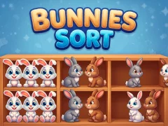 Mäng Bunnies Sort Internetis