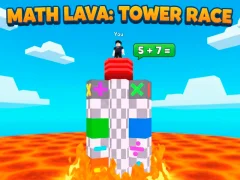 Mäng Math Lava: Tower Race Internetis