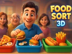 Mäng Food Sort 3D Internetis