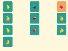 Mäng Simple Fruit Memory Internetis