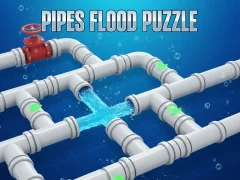 Mäng Pipes Flood Puzzle Internetis