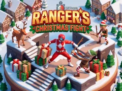 Mäng Power Rangers Christmas run Internetis