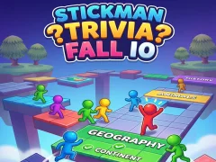 Mäng Stickman Trivia Fall IO Internetis