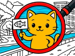 Mäng Find The Cat Cat Search Internetis