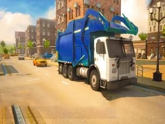 Mäng Road Garbage Dump Truck Driver Internetis
