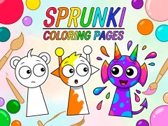Mäng Sprunki Coloring Pages Internetis