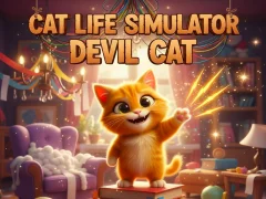 Mäng Cat Life Simulator: Devil Cat Internetis