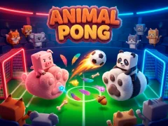 Mäng Animal Paws Pong Internetis
