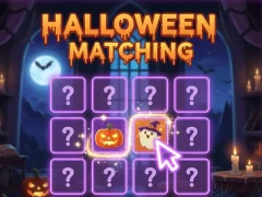 Mäng Halloween Matching Internetis