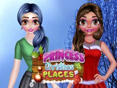 Mäng Princess Christmas Places Internetis