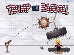 Mäng Trump the Ragdoll Internetis