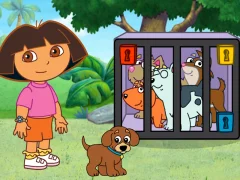 Mäng Dora The explorer Dora's Puppy Adventure Internetis