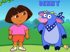 Mäng Dora's Meet My Friends Internetis