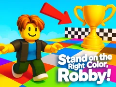 Mäng Stand on the Right Color, Robby! Internetis