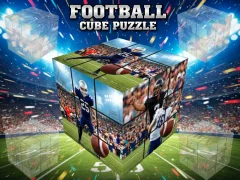 Mäng Football Cube Puzzle Internetis