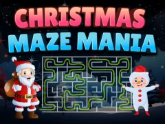 Mäng Christmas Maze Mania Internetis