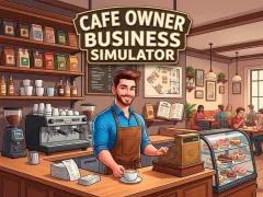 Mäng Cafe Owner Business Simulator Internetis