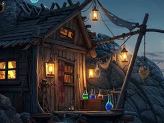 Mäng Hallowed Witch Escape Internetis