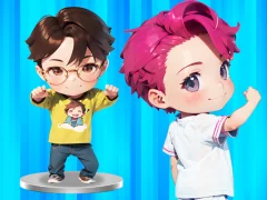 Mäng BTS Chibi Claw Machine Internetis