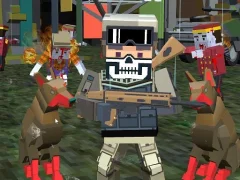 Mäng MultiGun Arena 3D Zombie Survival Internetis