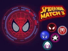 Mäng Spider-man Match 3 Internetis