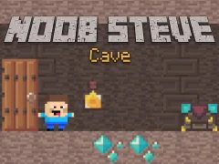 Mäng Noob Steve Cave Internetis